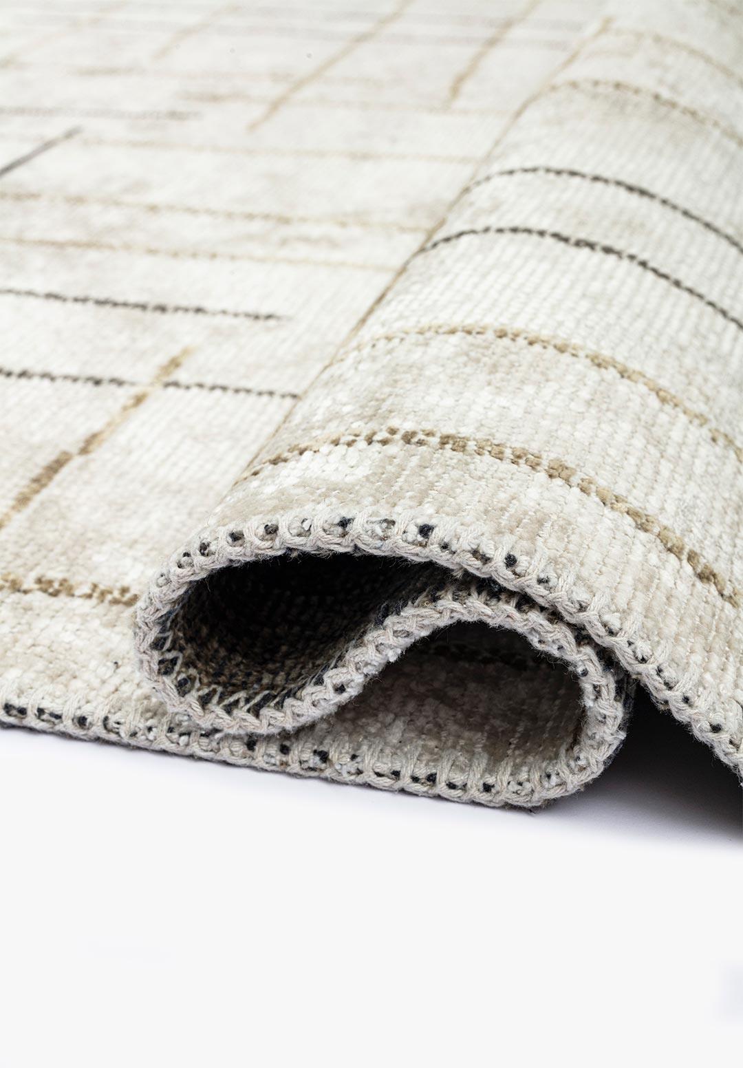 BROOKLYN ANTHRACITE - ECRU - BEIGE RUG