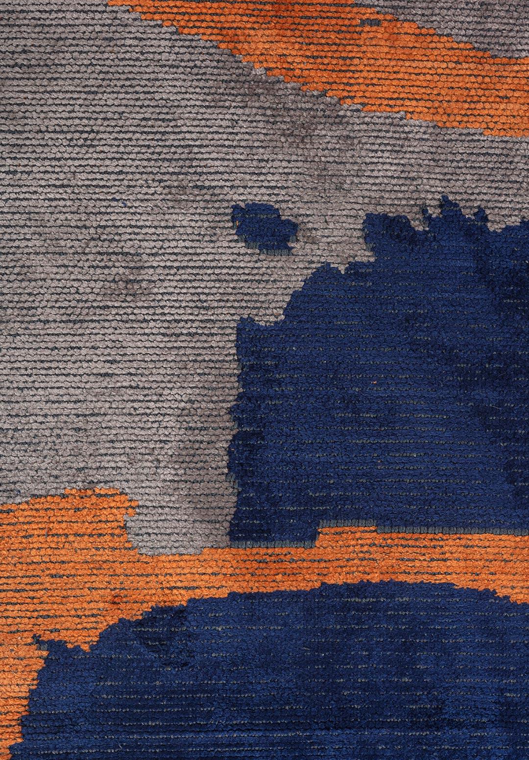 MUNICH KOYU LACİVERT - KOYU GRİ - KİREMİT HALI