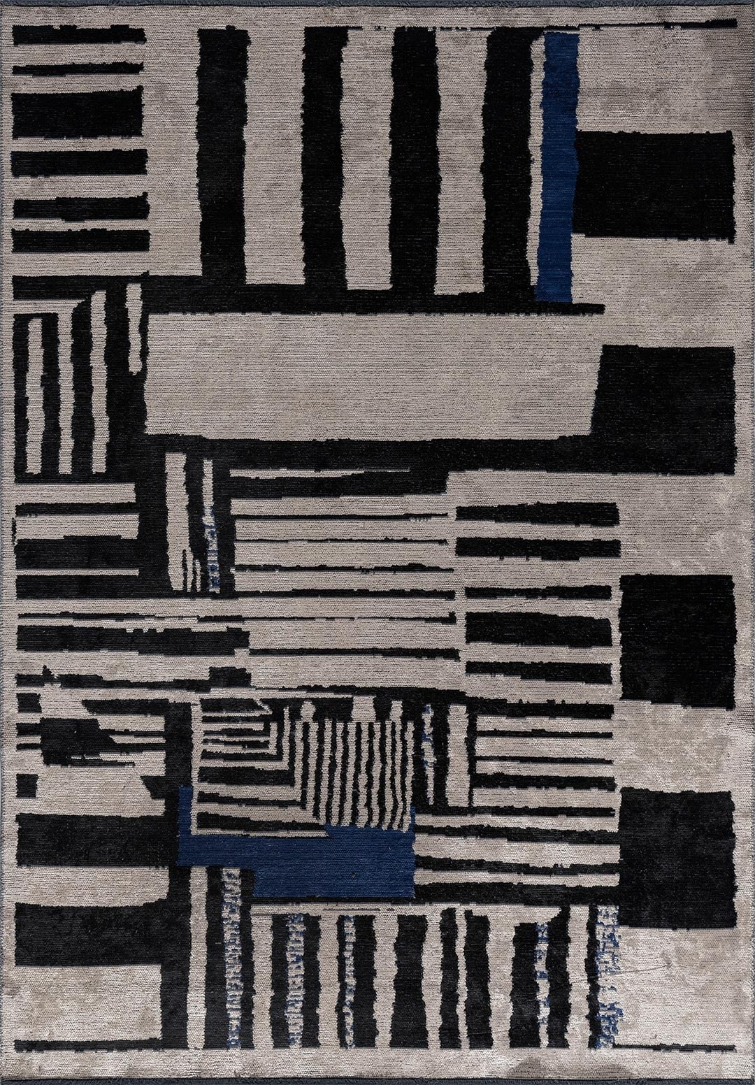 OXFORD SİYAH - KOYU LACİVERT - BEJ HALI