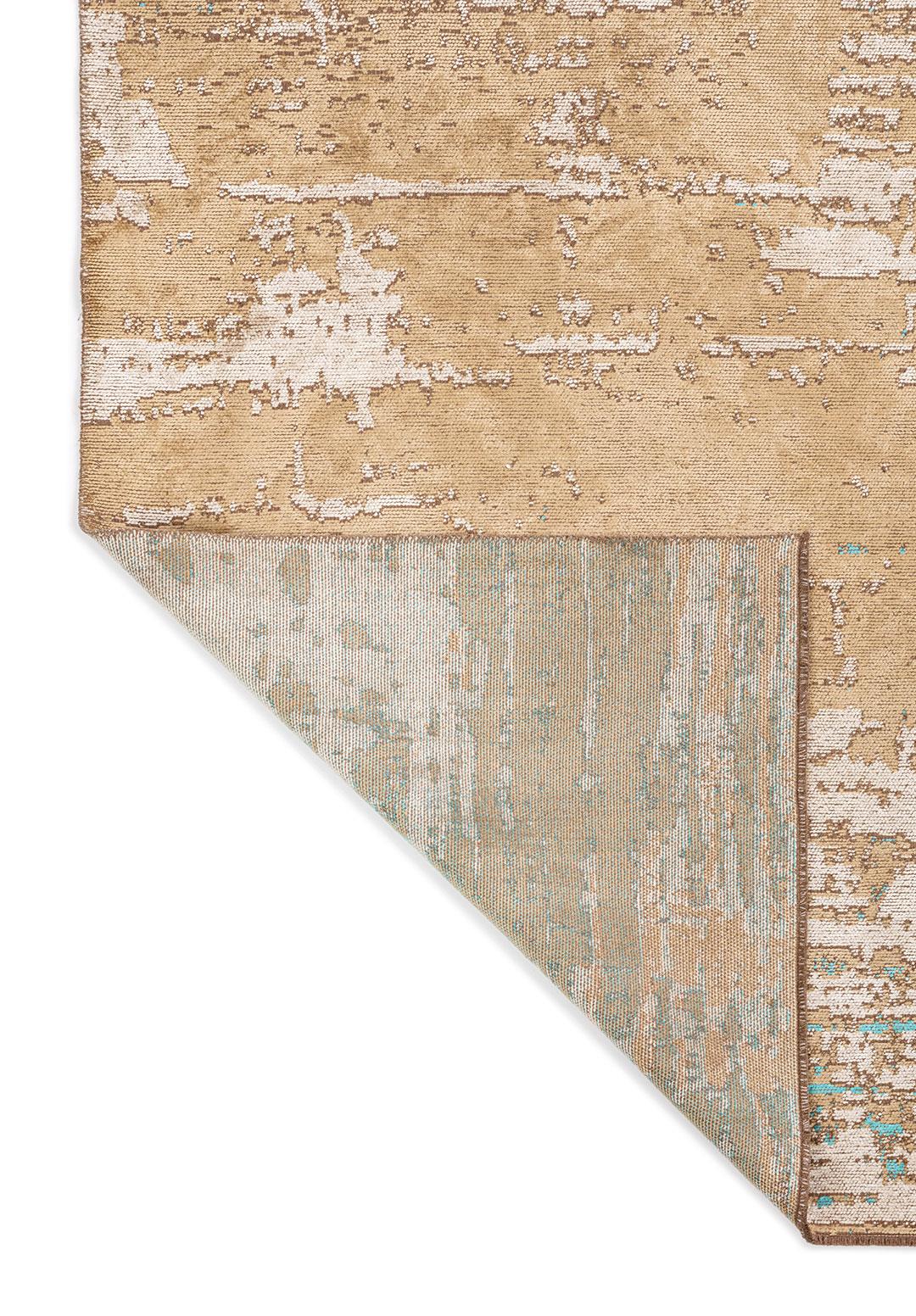 VOLOS TURKUAZ - KOYU BEJ - KEMİK HALI