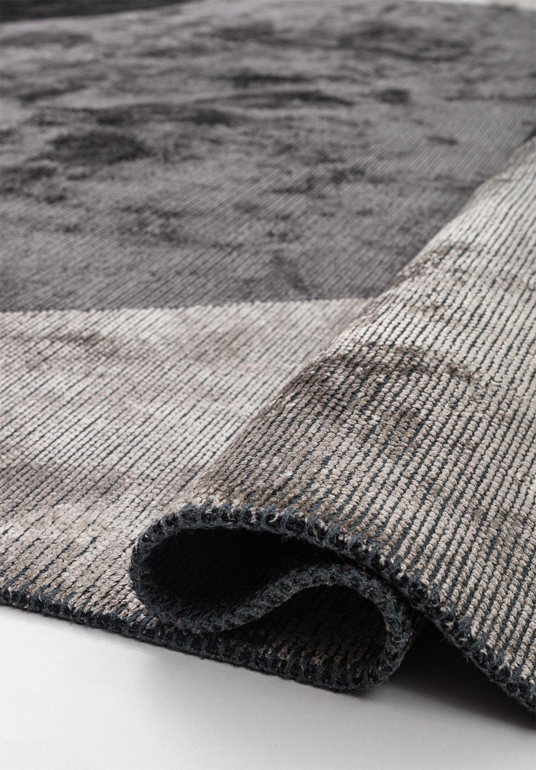 MARSEILLE BLACK - CHARCOAL - DARK GREY - CREAM RUG