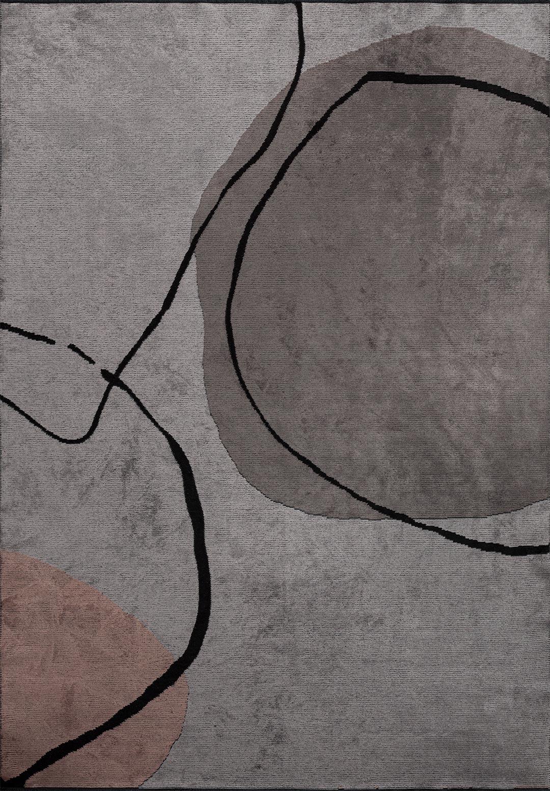 LAGOS SİYAH - KOYU GRİ - BAKIR - AÇIK GRİ HALI