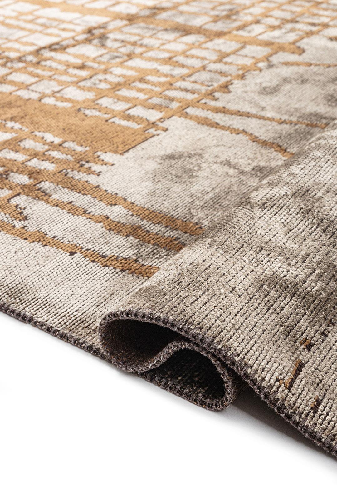 EDINBURGH CACAO - COPPER - CREAM RUG