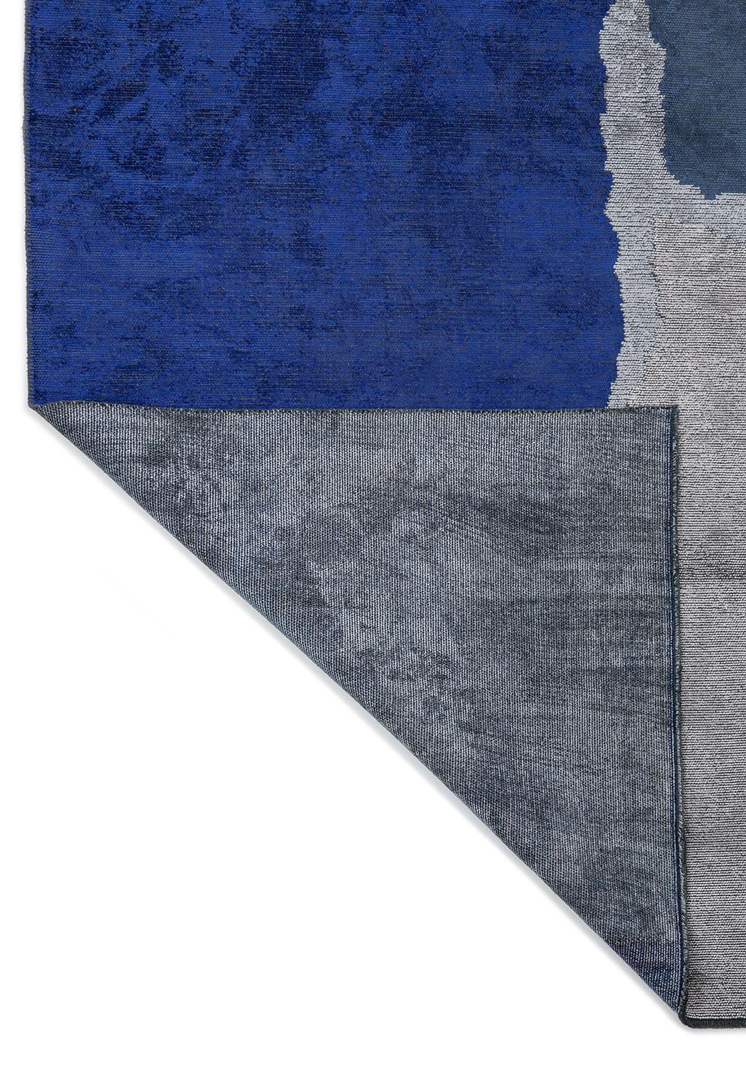 LOS ANGELES LIGHT CREAM - NAVY BLUE - DARK TURQUOISE - SAX BLUE - ICE BLUE RUG