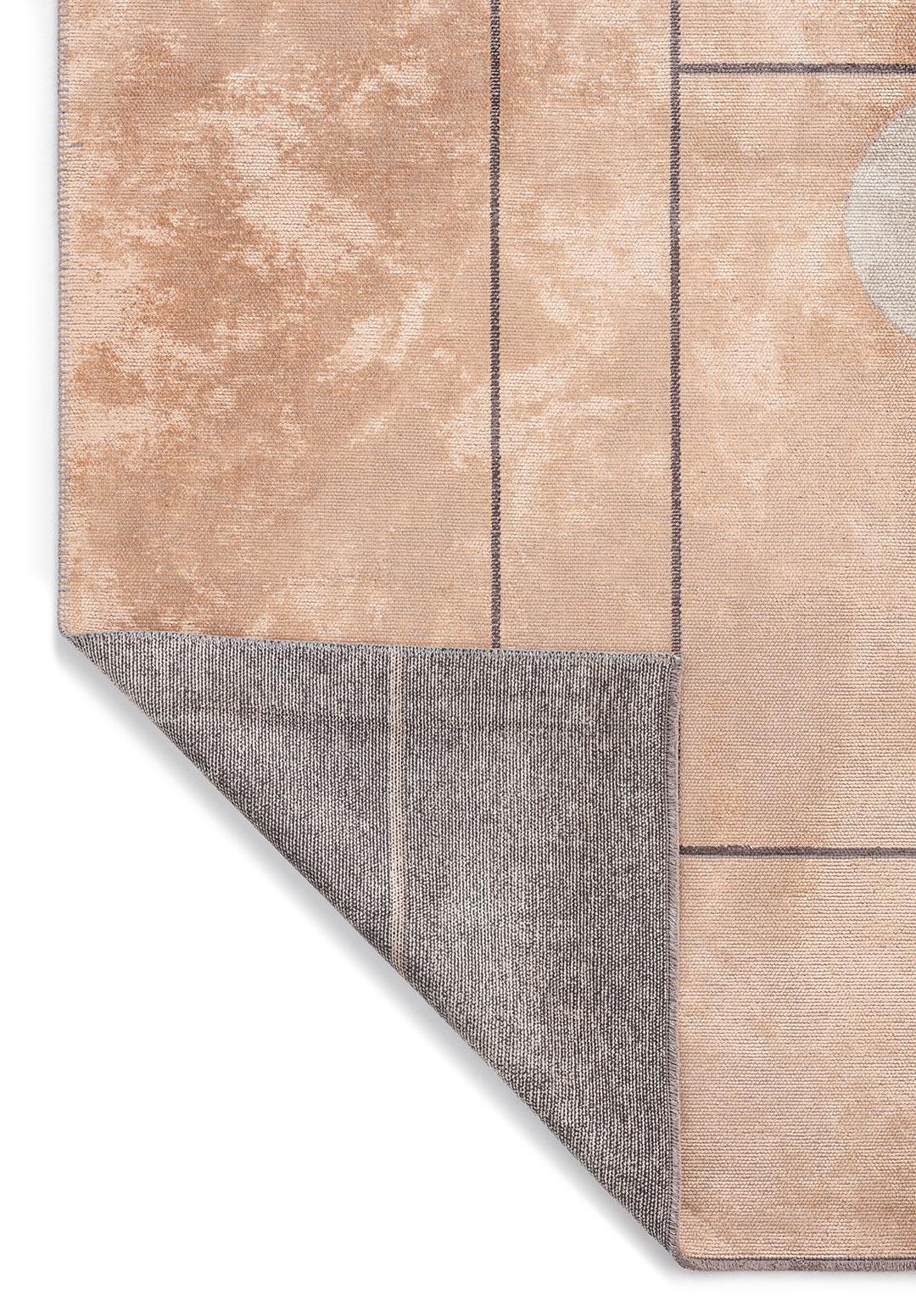 CIRCUS CHARCOAL - COPPER - BONE RUG