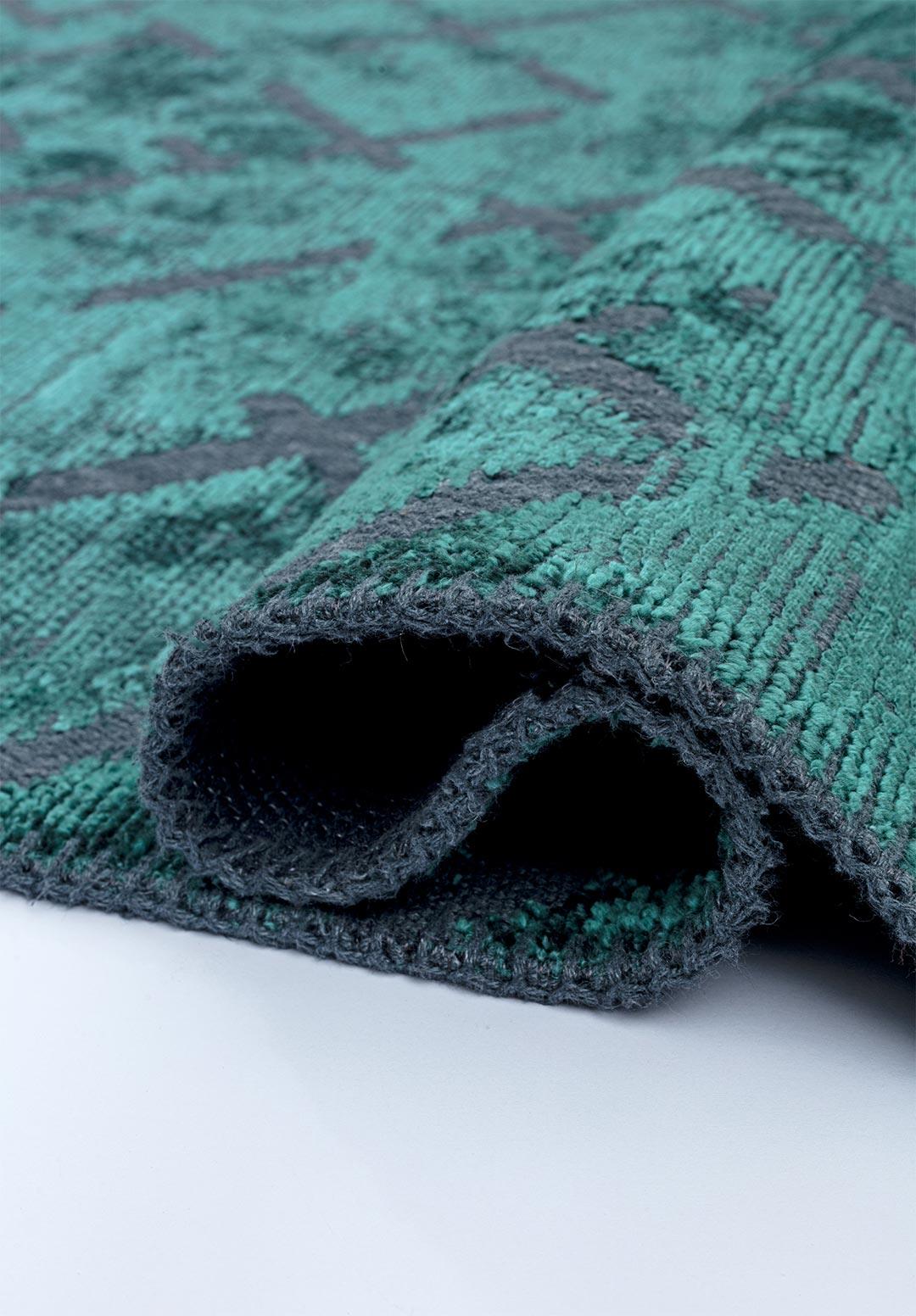 MYSTIQUE DARK GREEN RUG