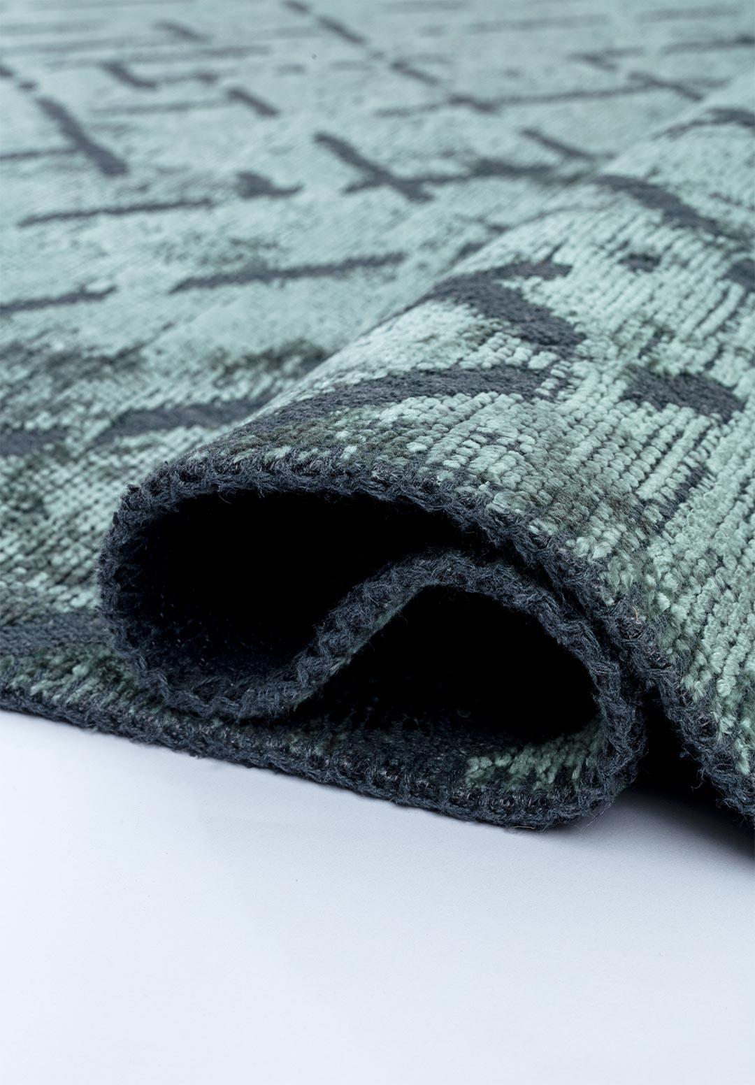 MYSTIQUE RIVER GREEN RUG