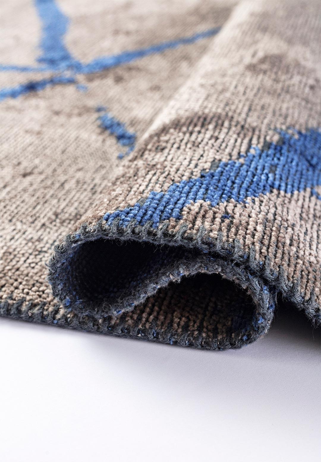 PALERMO LACİVERT - KOYU GRİ HALI