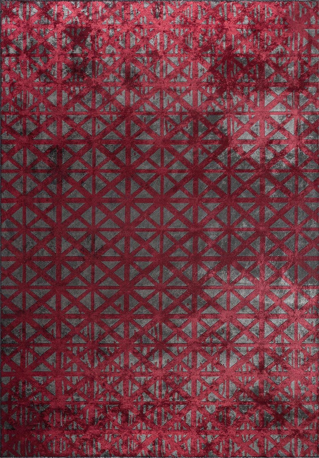 TORINO ANTHRACITE - RED RUG