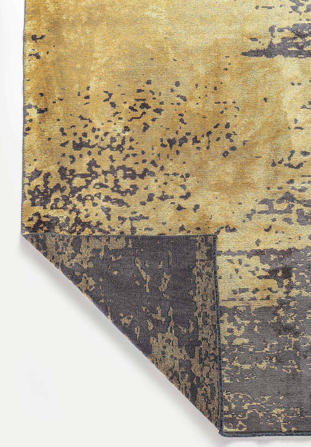 MILAN ANTHRACITE - GOLD RUG