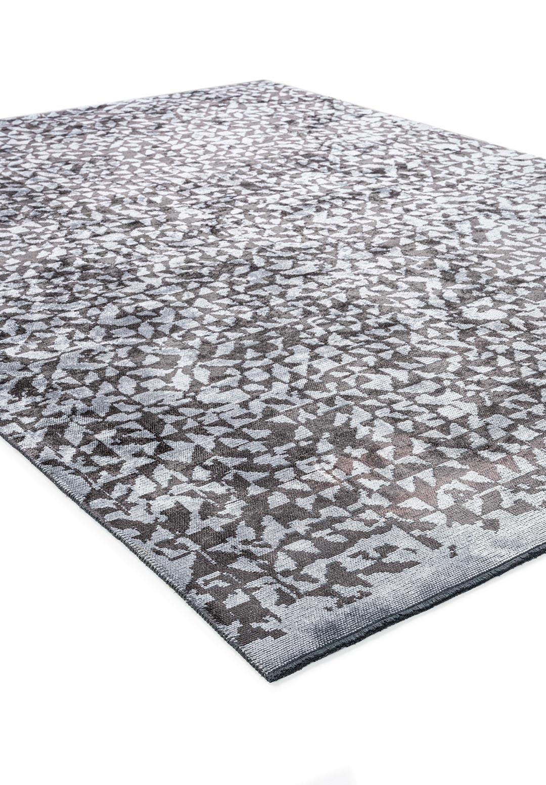 BOLOGNA CHARCOAL - ICE BLUE RUG