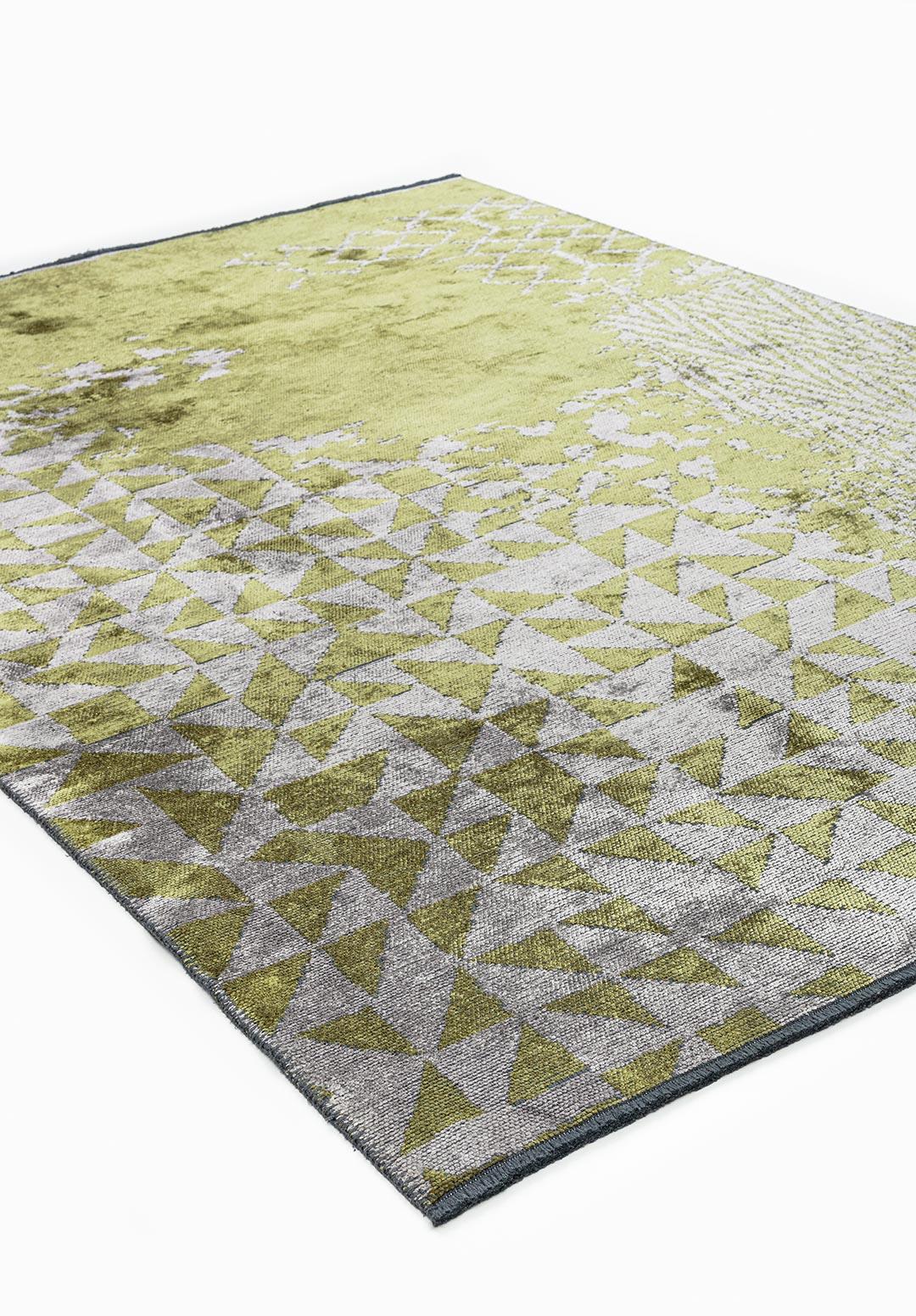 GULF GREEN - GREY RUG