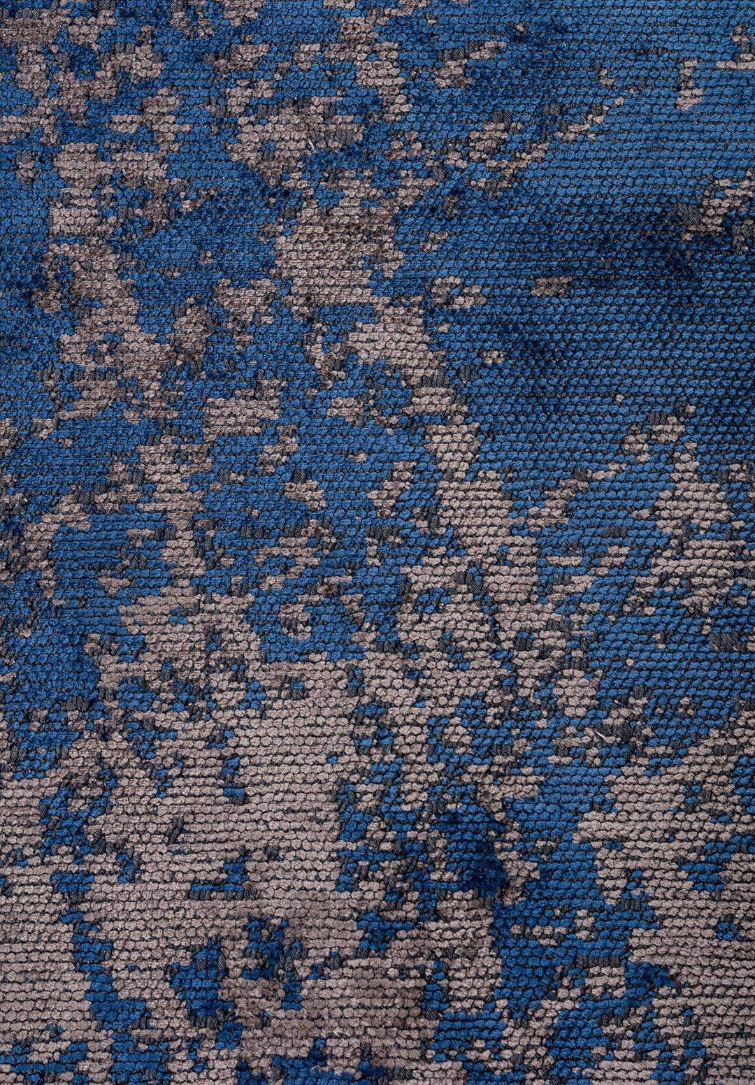 NOSTALGIA KOYU GRİ - LACİVERT HALI