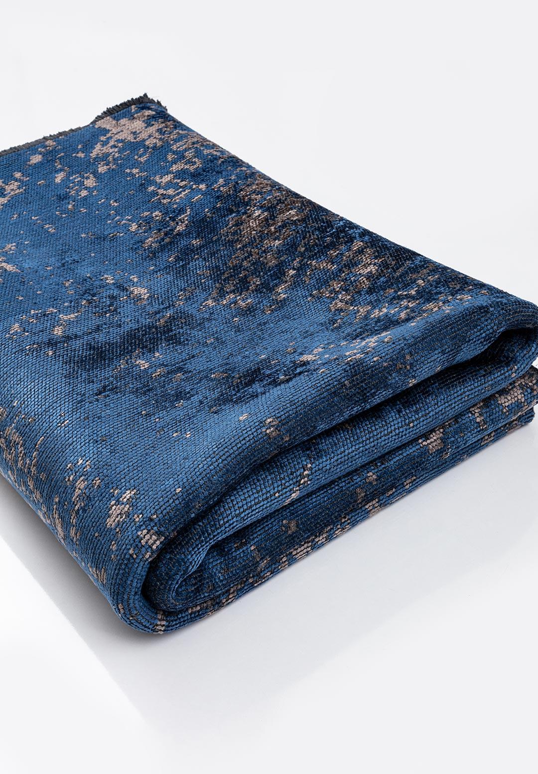 NOSTALGIA KOYU GRİ - LACİVERT HALI