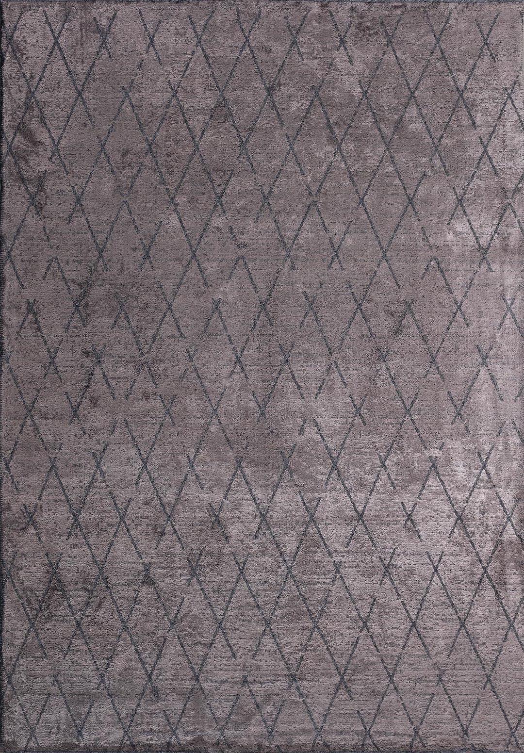 DIAMOND DARK GREY RUG