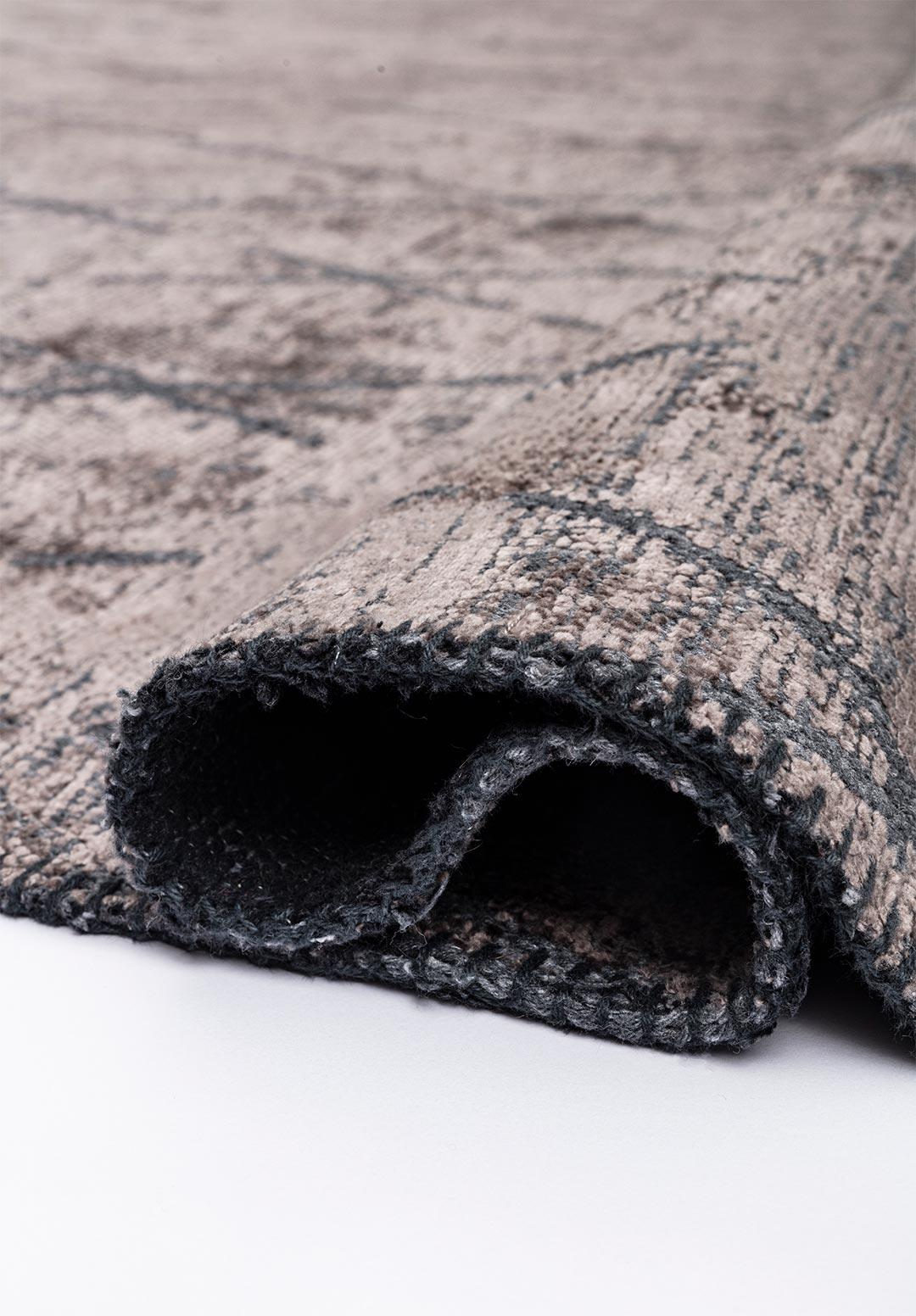 DIAMOND DARK GREY RUG