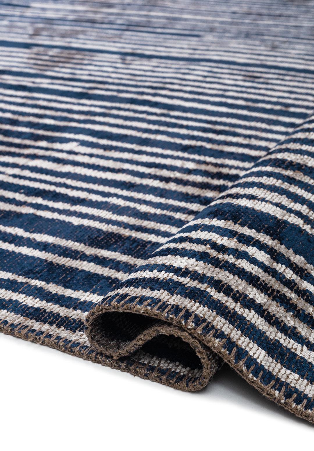 LUMOS KOYU LACİVERT - AÇIK GRİ HALI