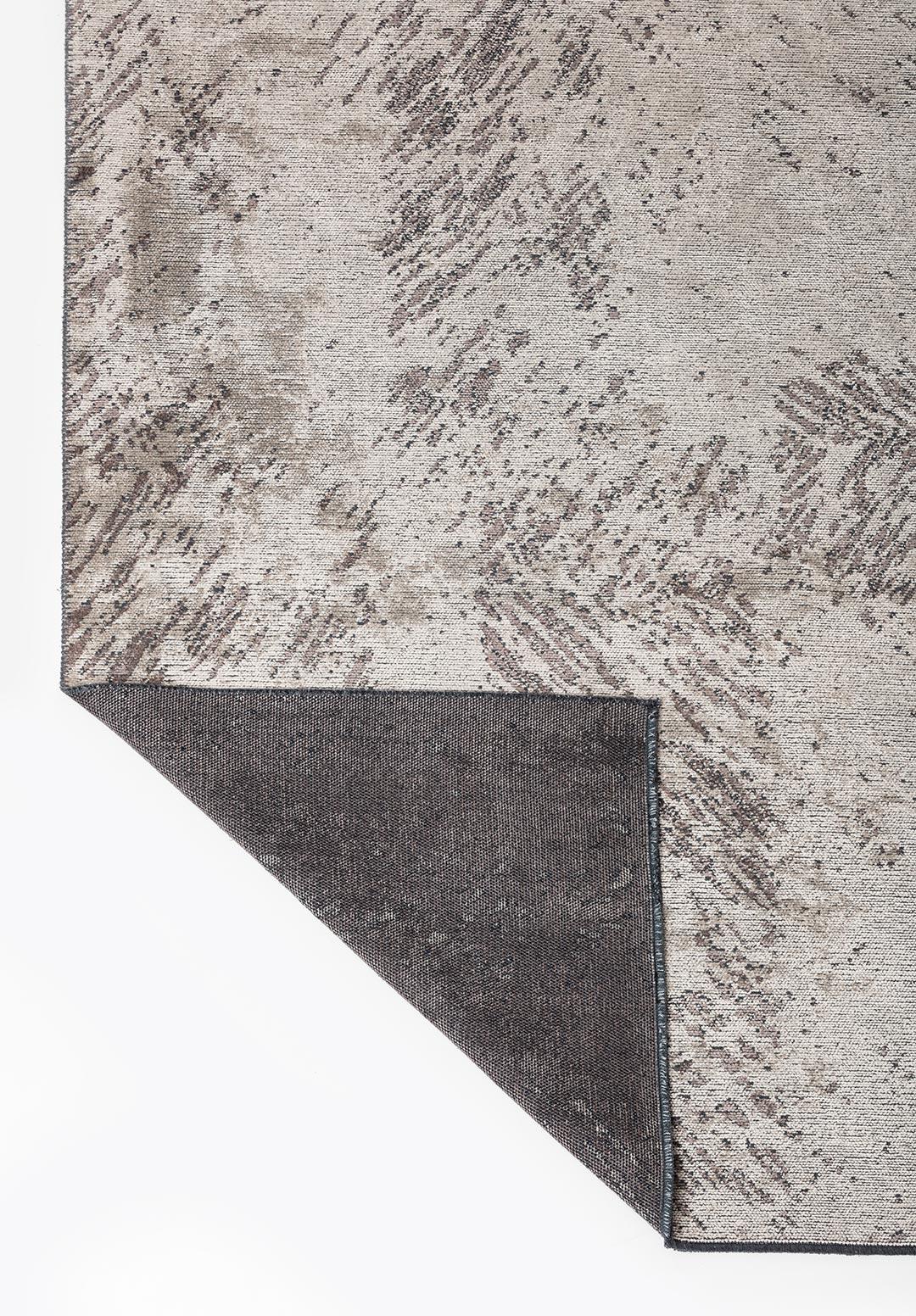RUSTIC KREM - KOYU GRİ HALI