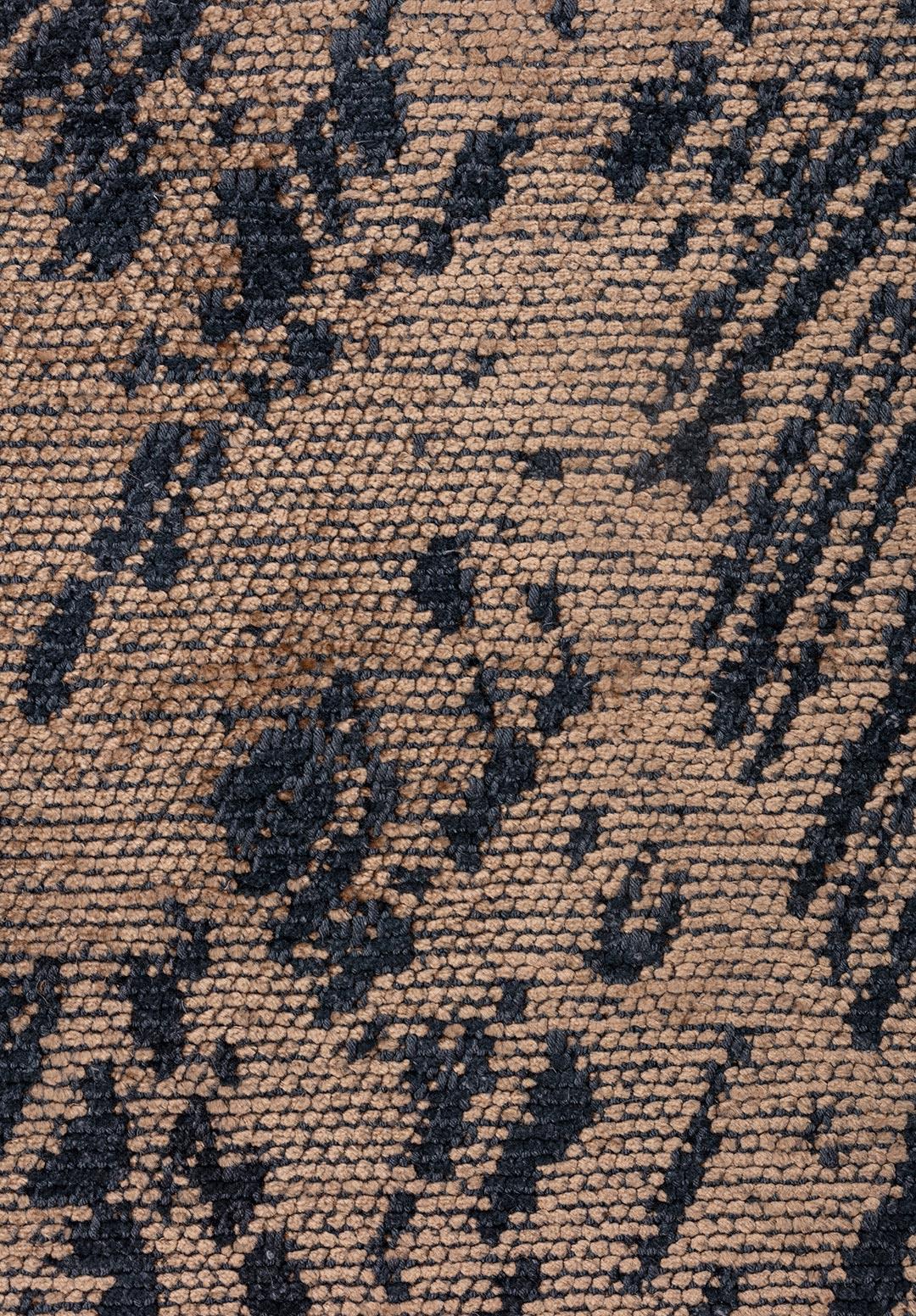 RUSTIC KOYU BEJ - MAT SİYAH HALI