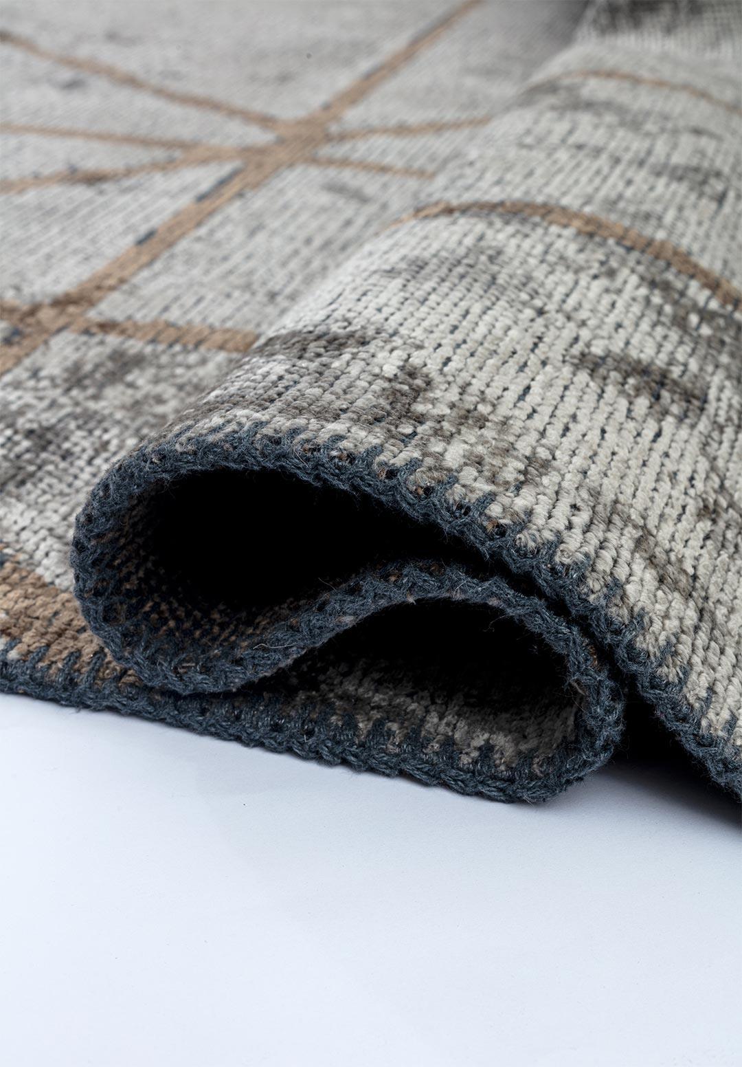 GRID BEIGE - MINK RUG