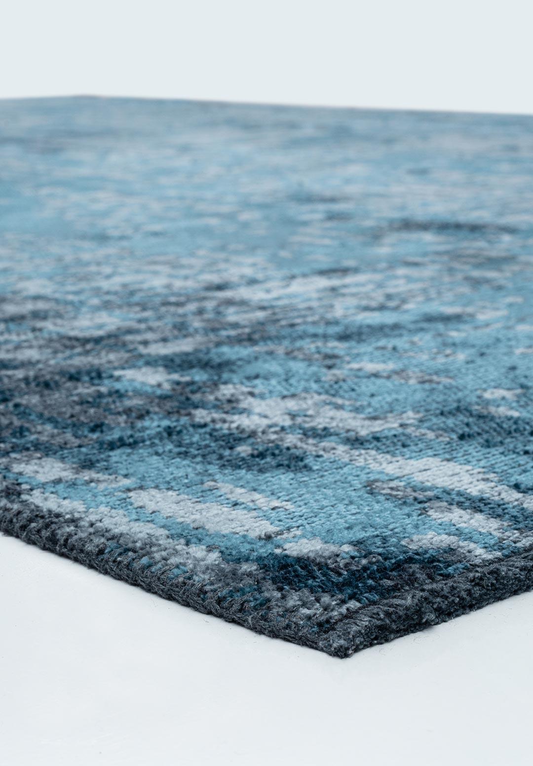 PIXEL PETROL - MAVİ HALI