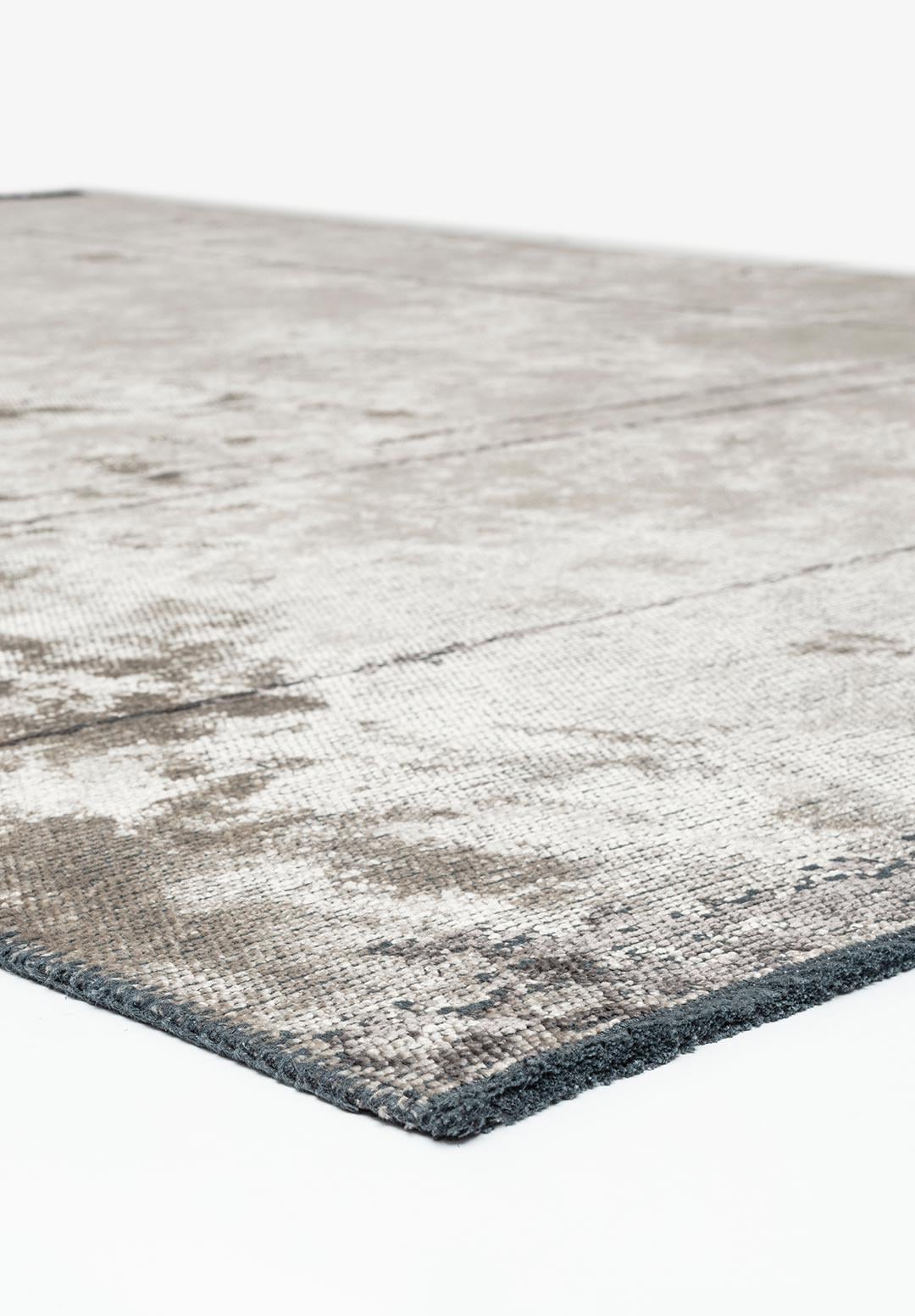 BARBER DARK GREY - CREAM RUG