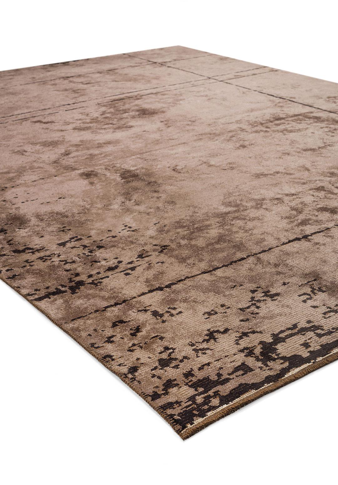 BARBER BLACK - DARK MINK RUG