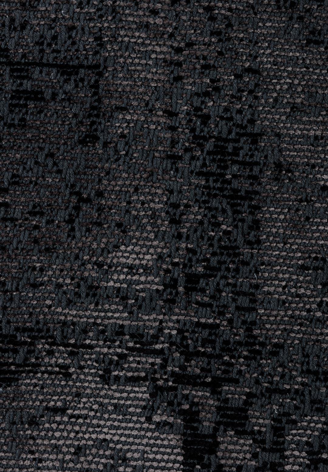 TILE SİYAH - KOYU GRİ HALI