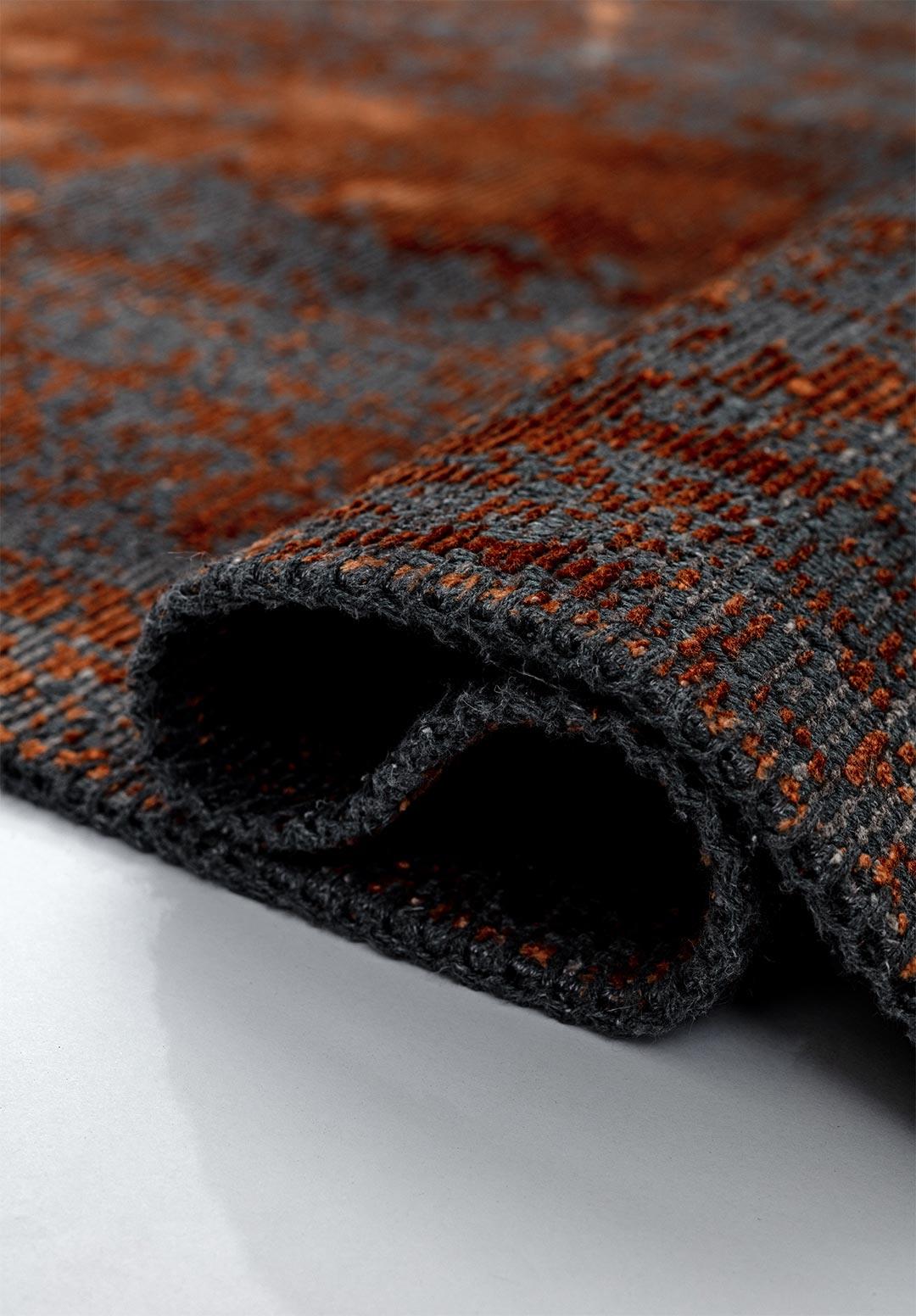 MEDALLION GRİ - KİREMİT HALI