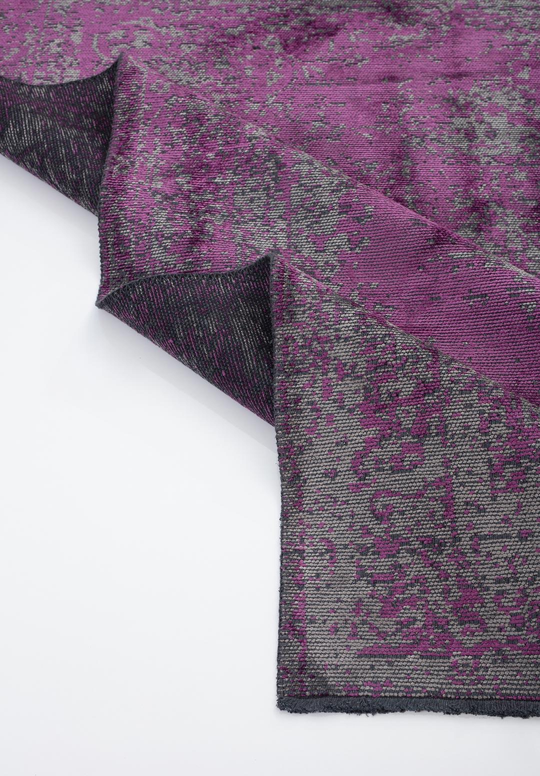 MEDALLION GRİ - MOR HALI