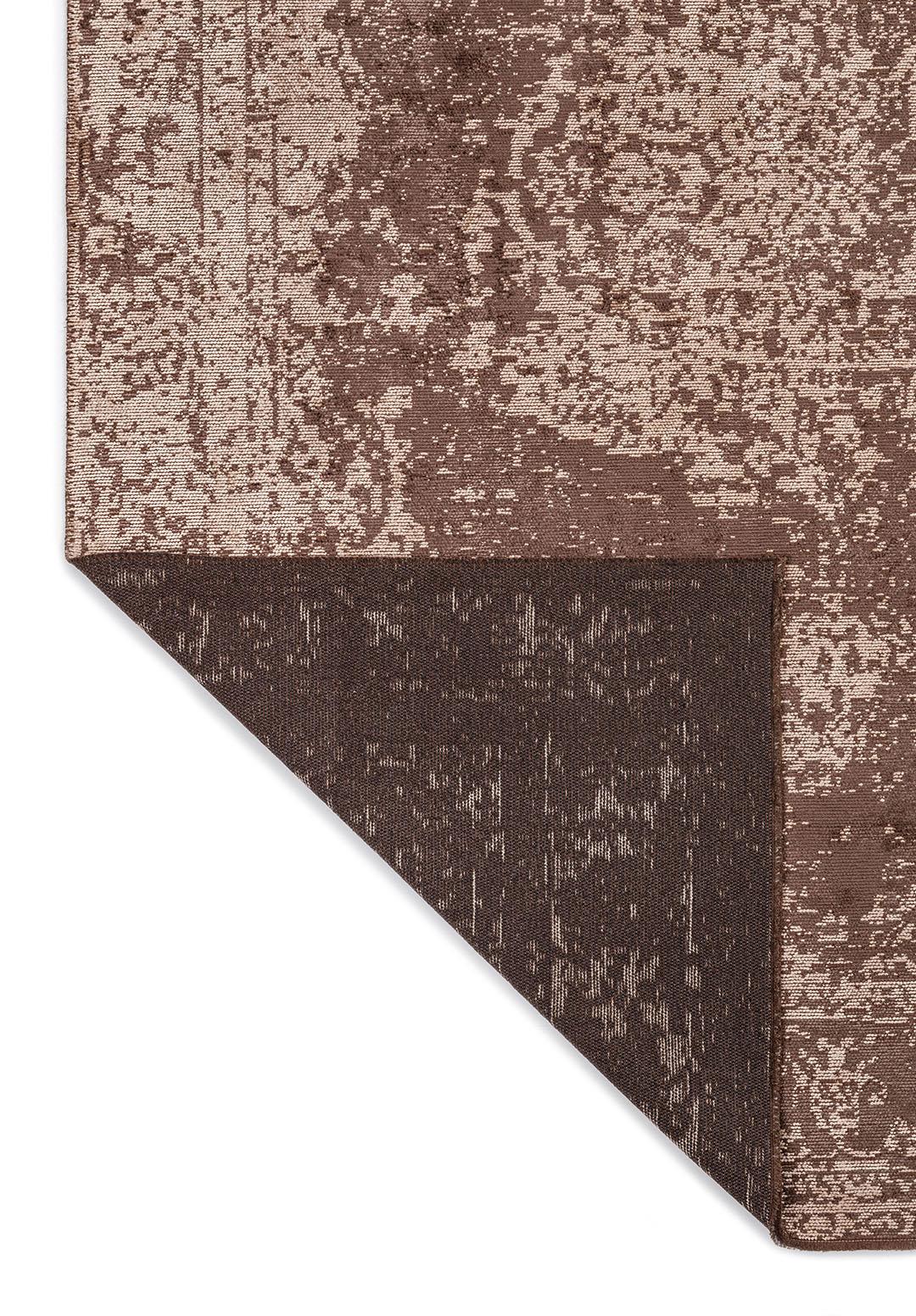 MEDALLION AÇIK KREM - KOYU VİZON HALI