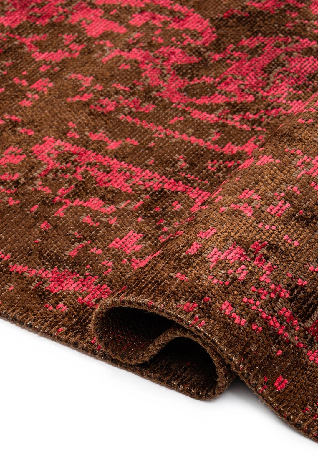 MEDALLION KOYU KAHVE - MACENTA HALI