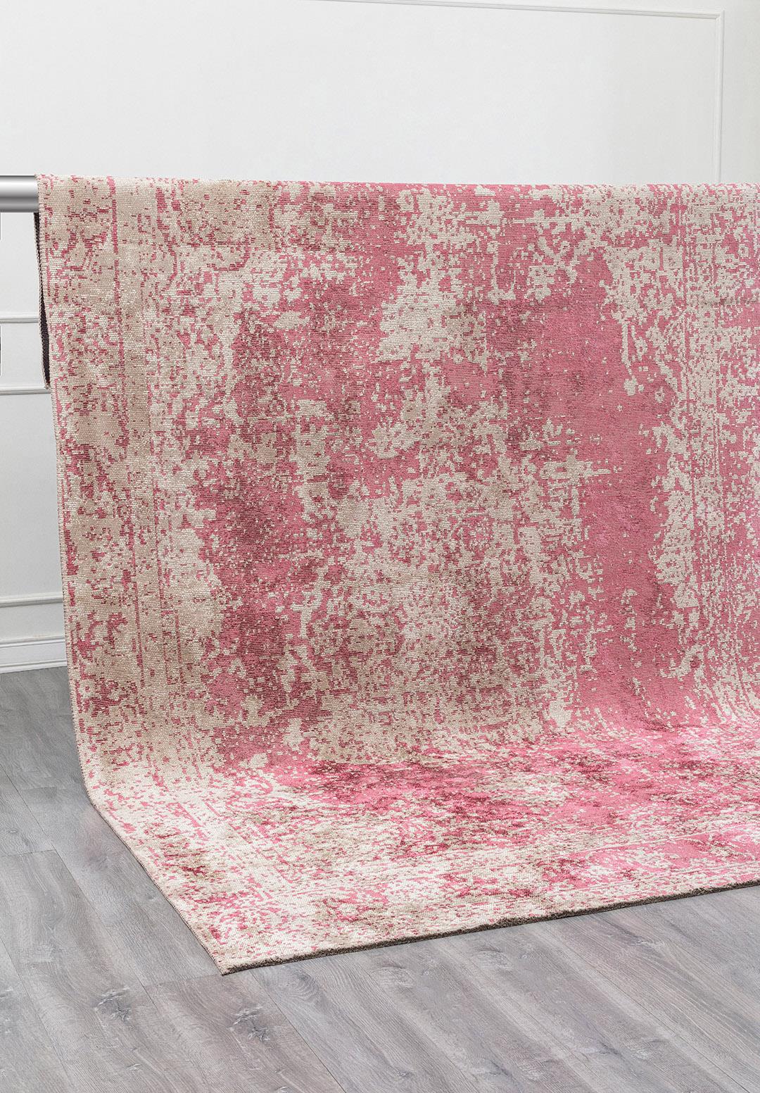 MEDALLION KREM - GÜL KURUSU HALI