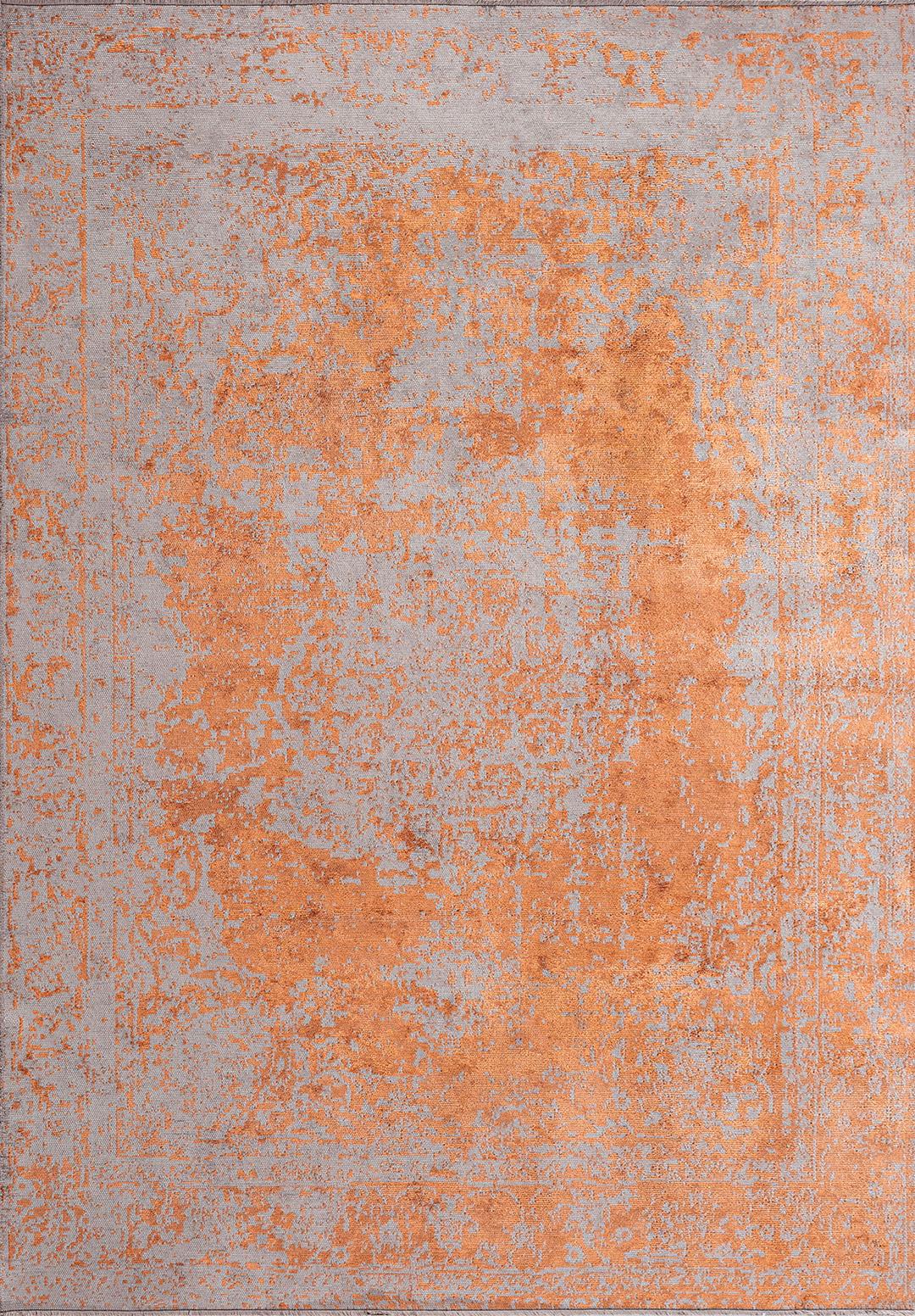 MEDALLION GRİ - KİREMİT HALI