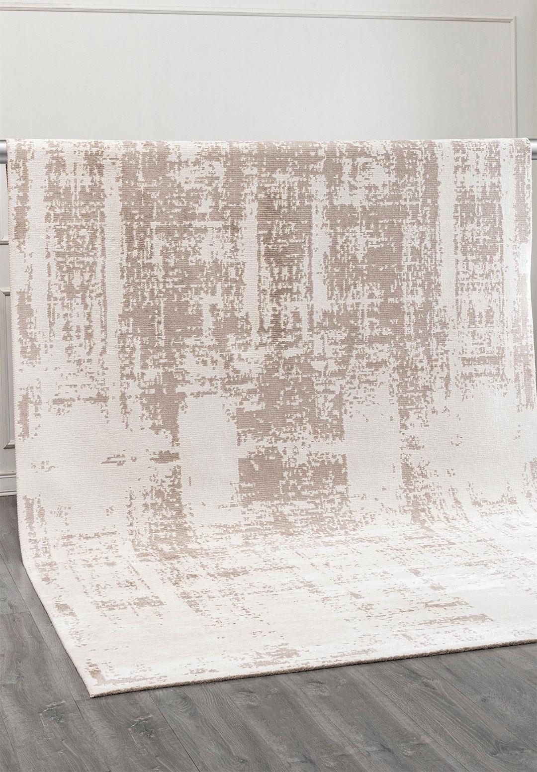 DISCRETE STONE - WHITE RUG