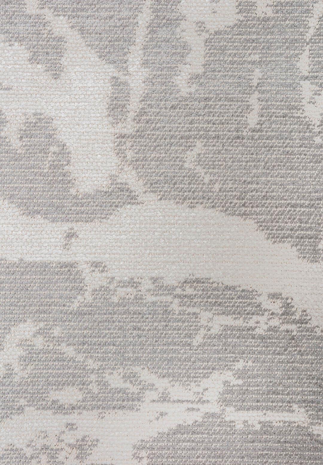 FRACTURE WHITE - LIGHT GREY RUG