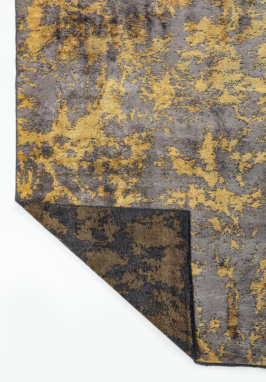 MARBLE GOLD - KOYU GRİ HALI