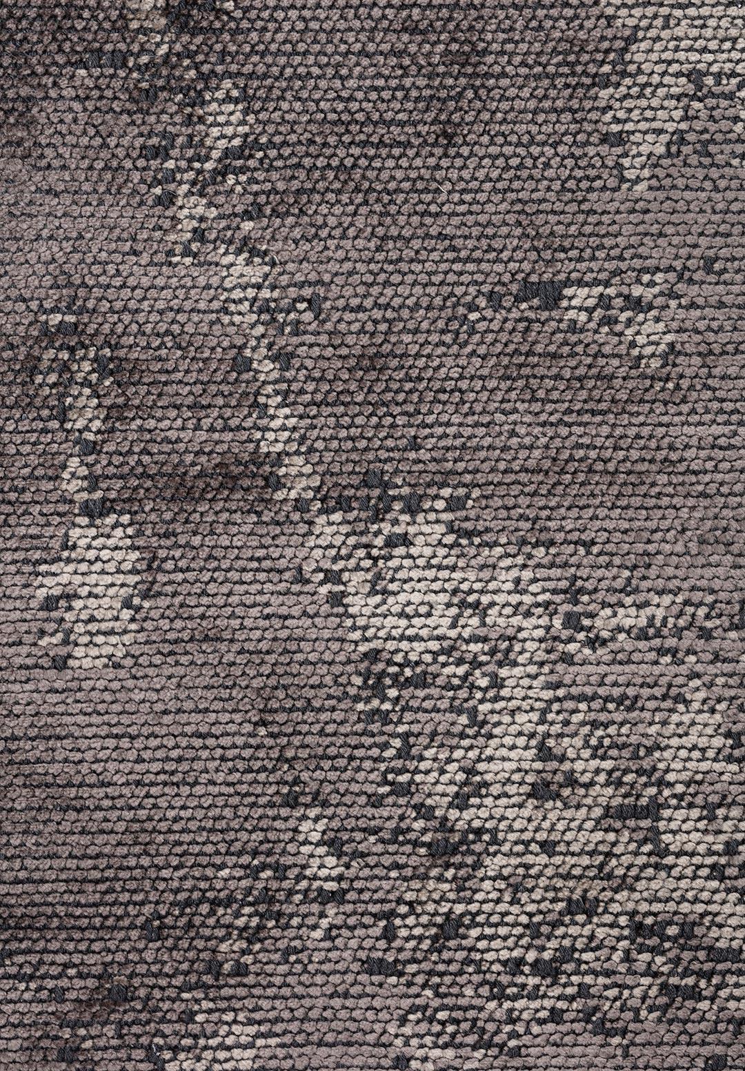 MARBLE BEJ - KOYU GRİ HALI