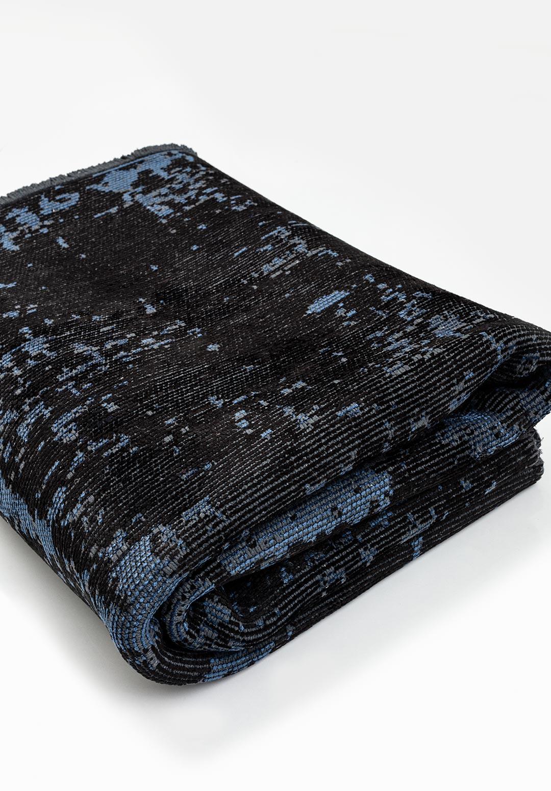 HORIZON BLACK - NAVY BLUE RUG