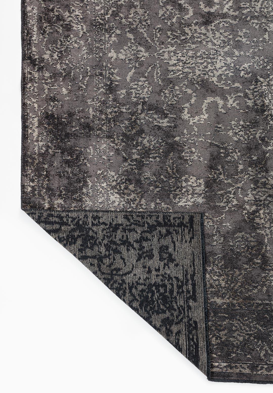 CLASSY BEIGE - DARK GREY RUG