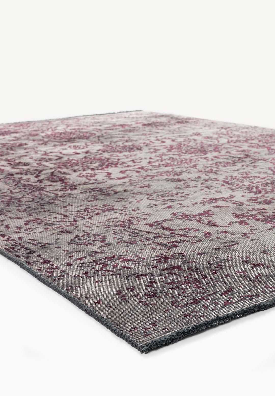 CLASSY DARK DAMSON - COPPER RUG