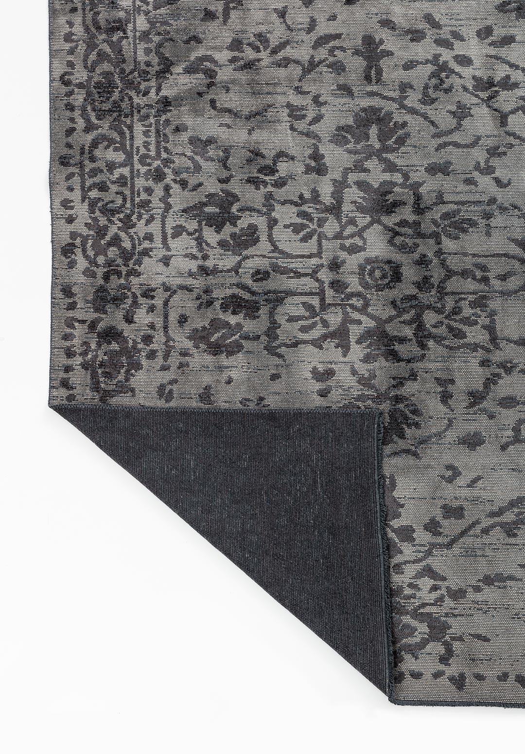 FLORA CHARCOAL - BEIGE RUG