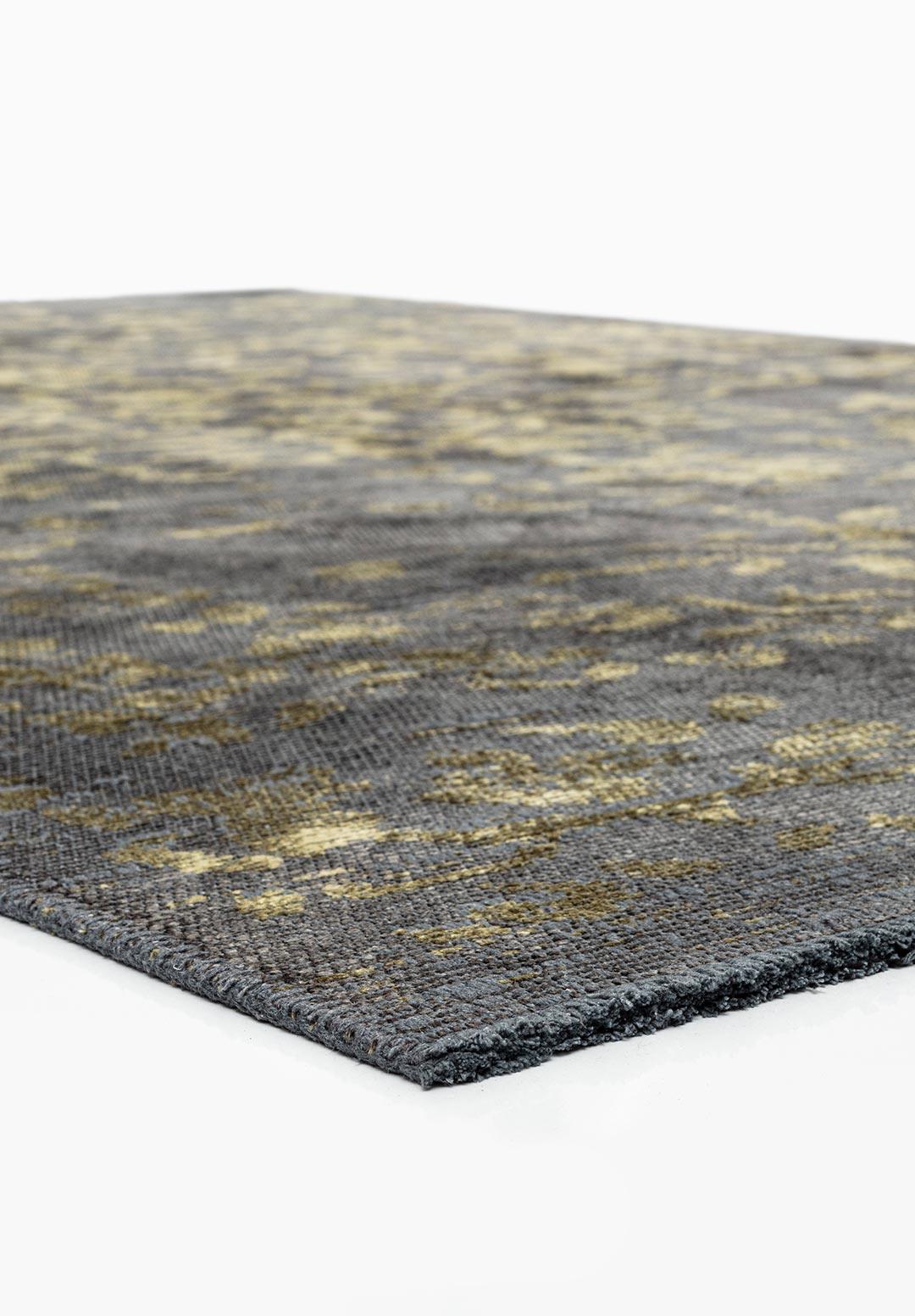 FLORA GREEN - ANTHRACITE RUG