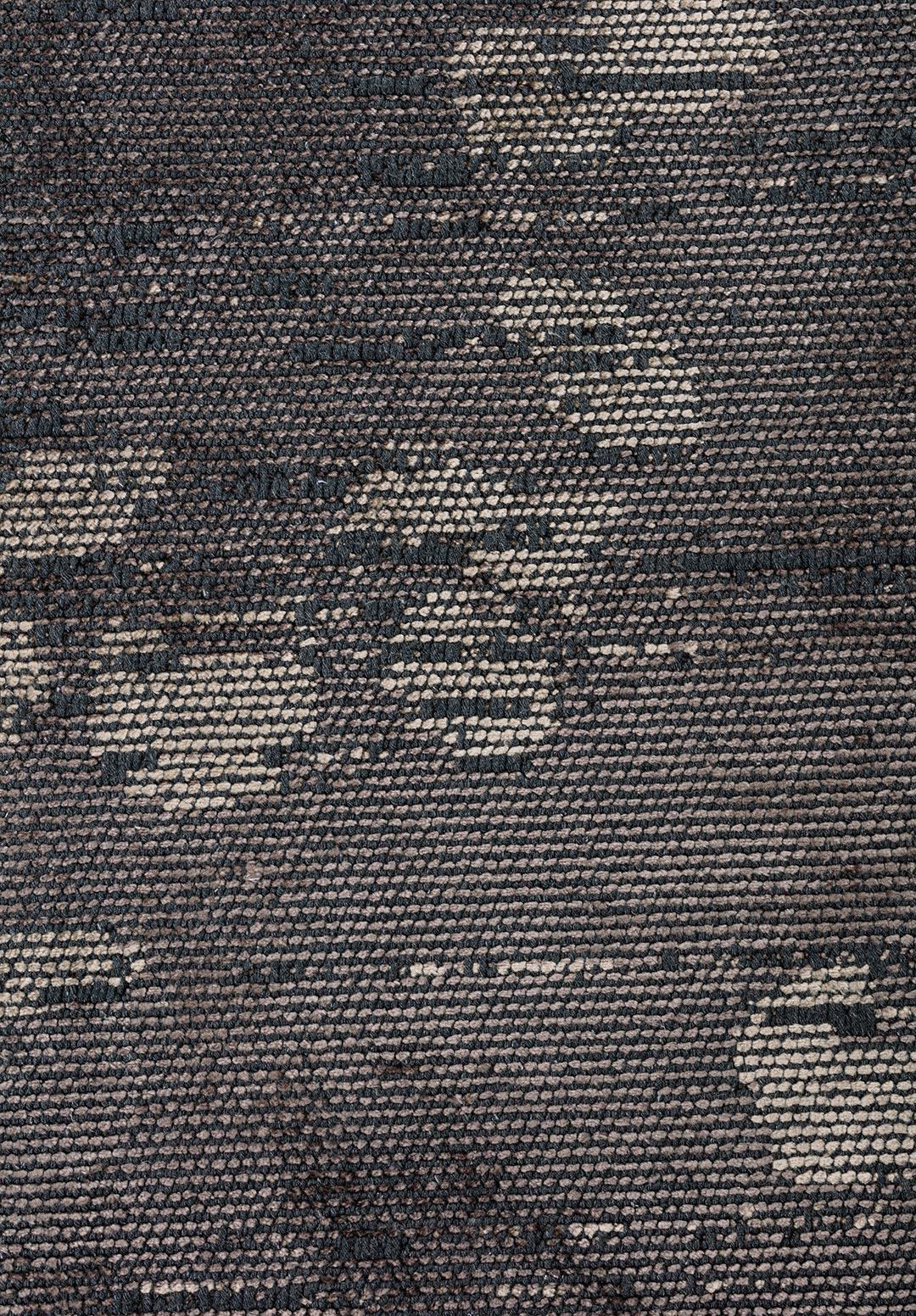 FLORA BEIGE - DARK GREY RUG