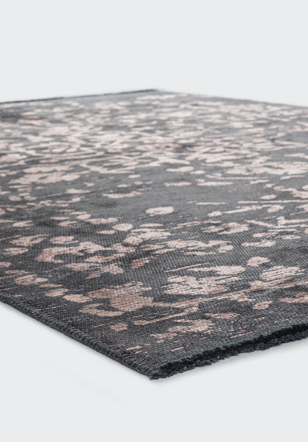 FLORA COPPER - CHARCOAL RUG
