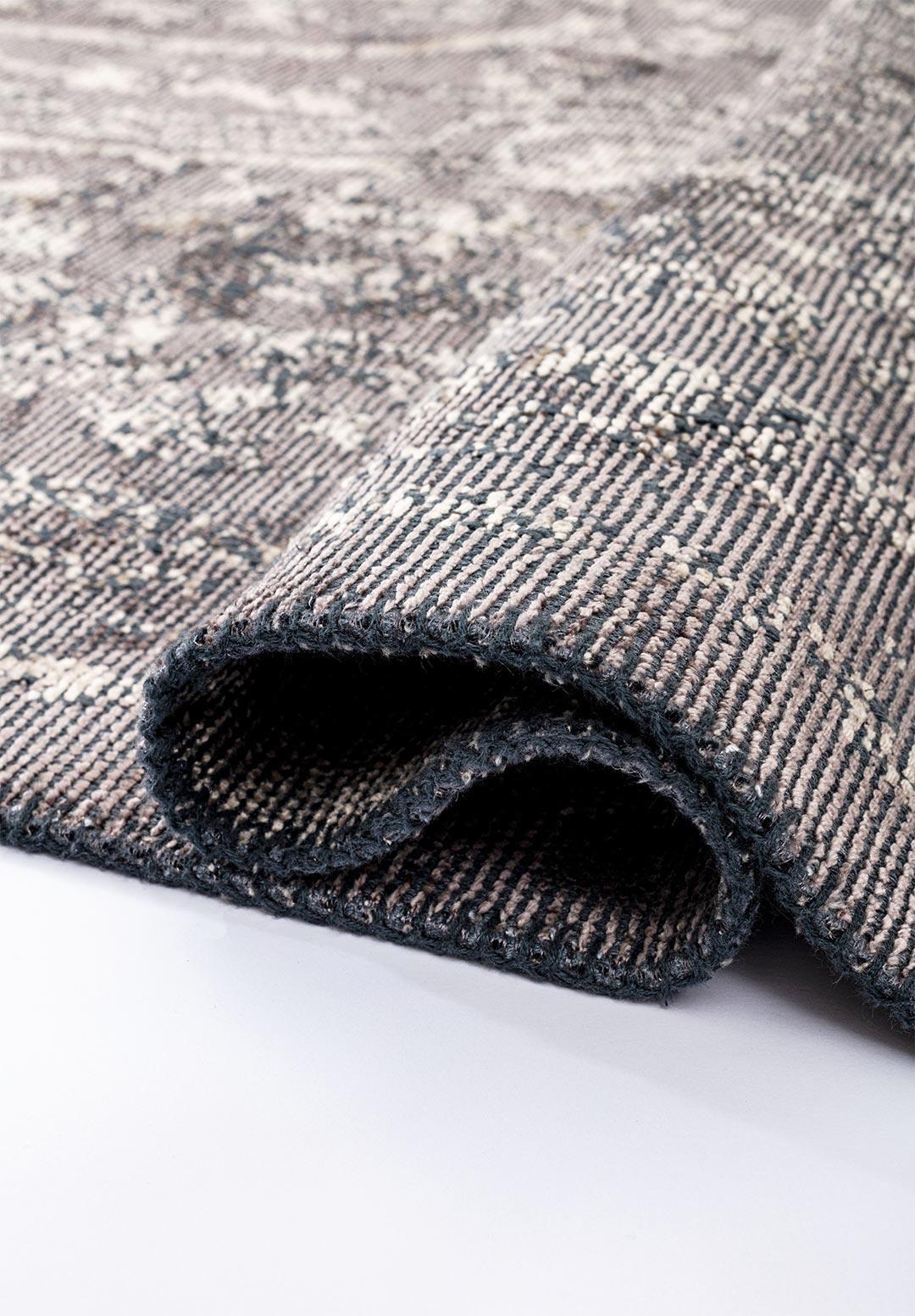 BABYLON KOYU GRİ - BEJ HALI