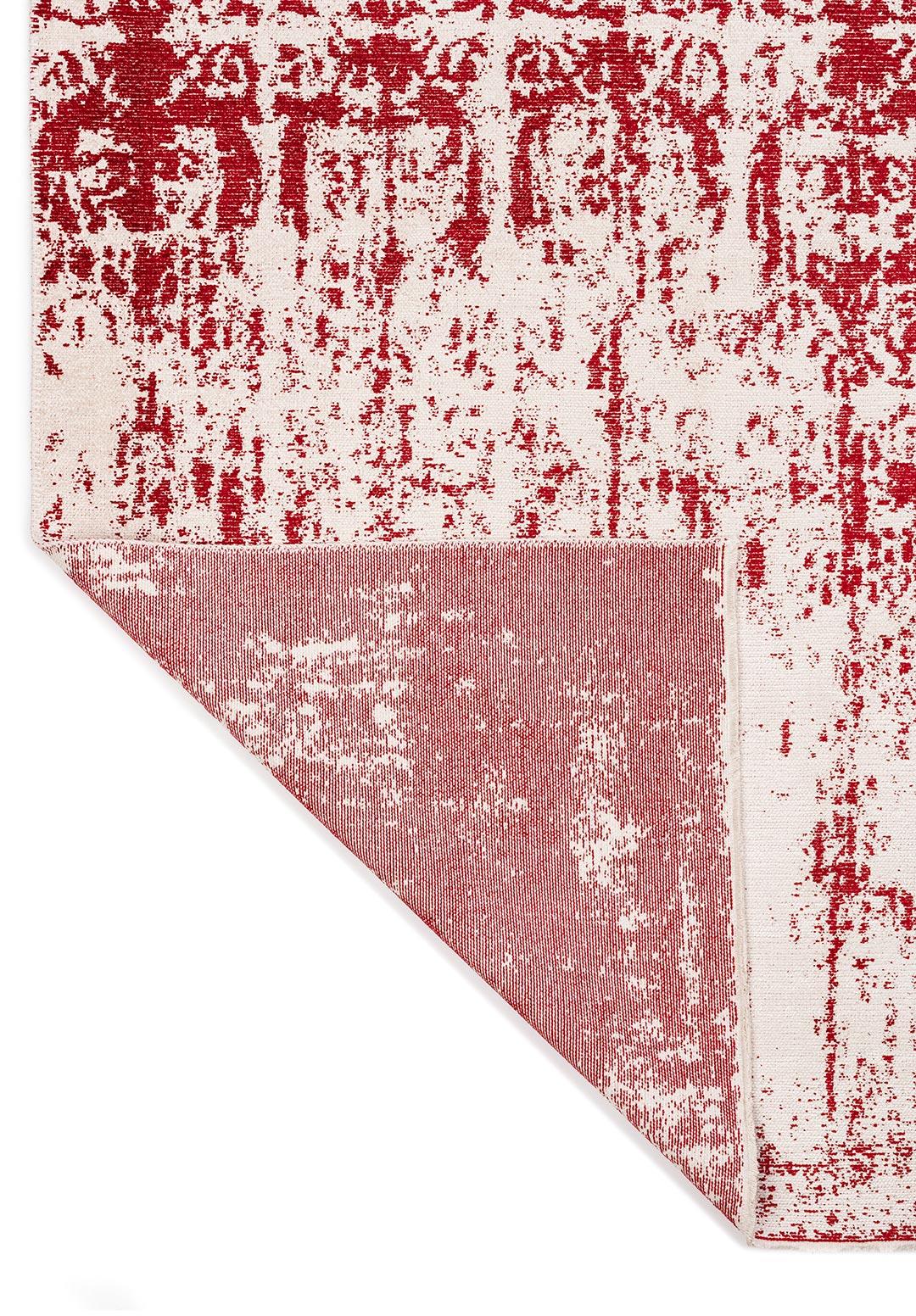 CAESAR ECRU - RED RUG
