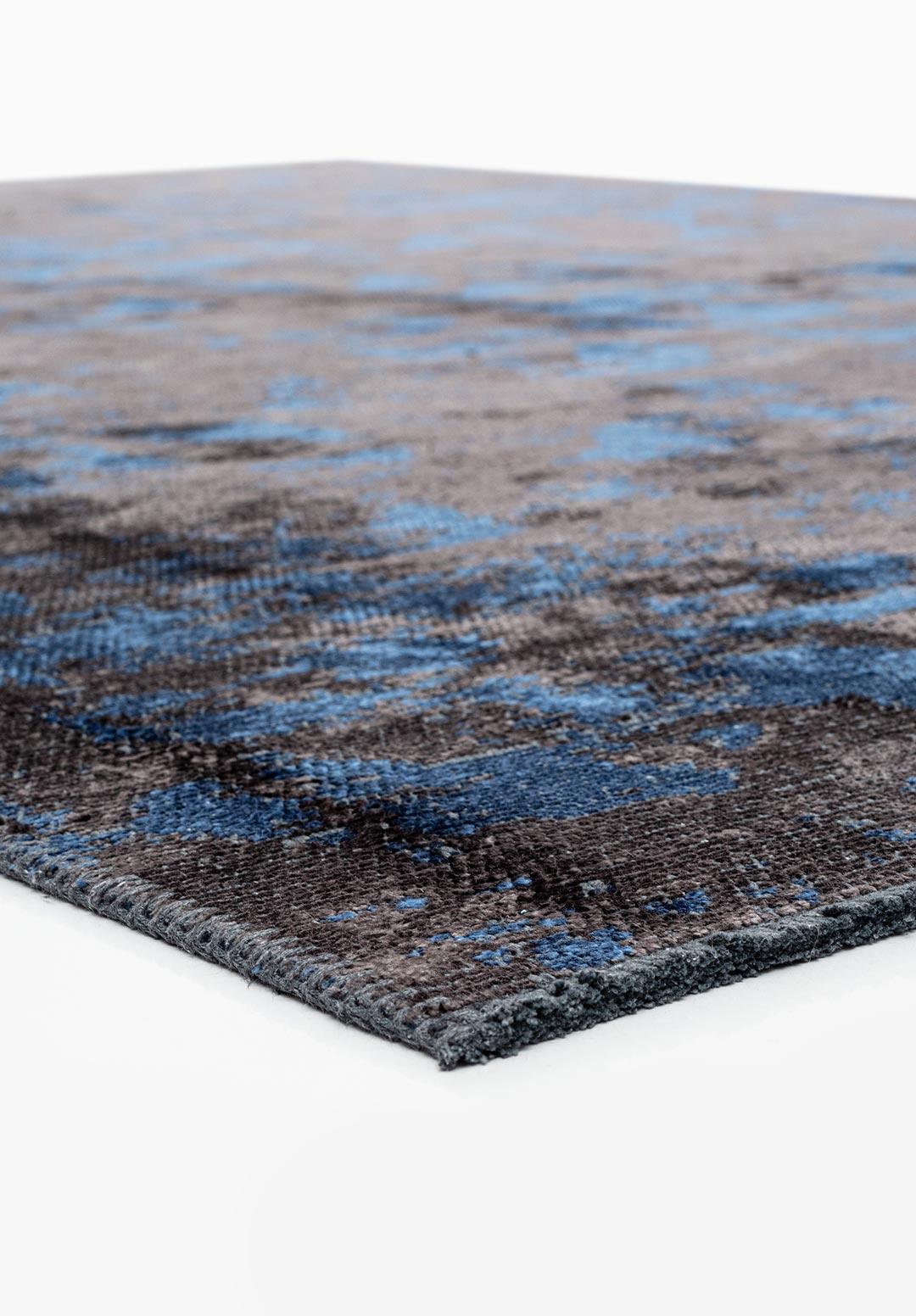 TRIANGLE KÖMÜR - LACİVERT HALI