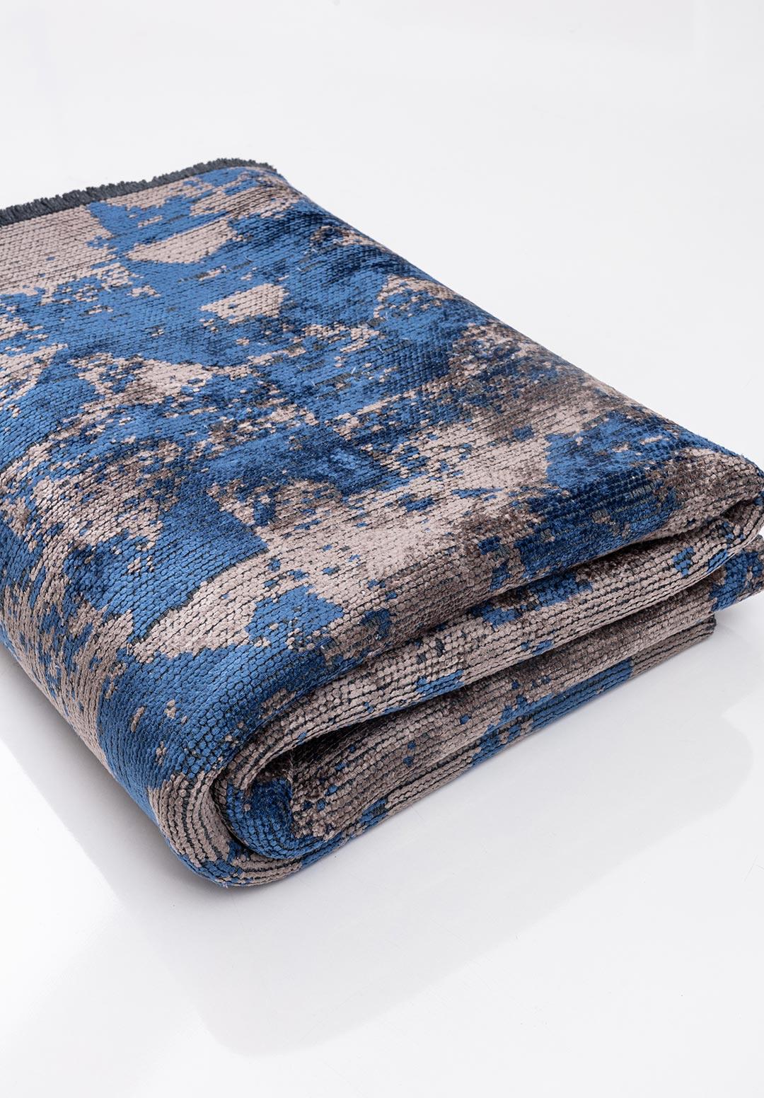 TRIANGLE KOYU GRİ - LACİVERT HALI