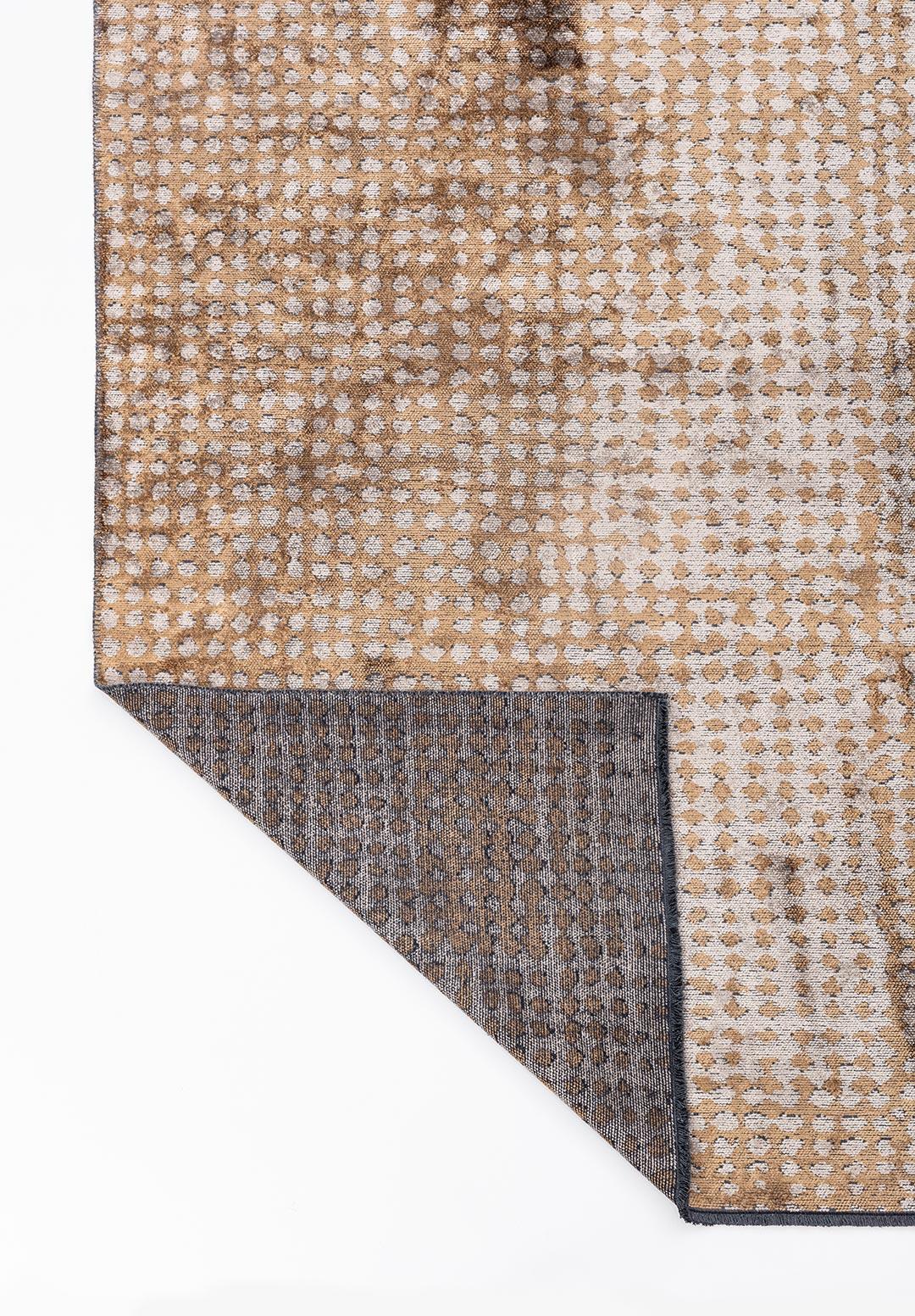 DOTS LIGHT BROWN - BEIGE RUG
